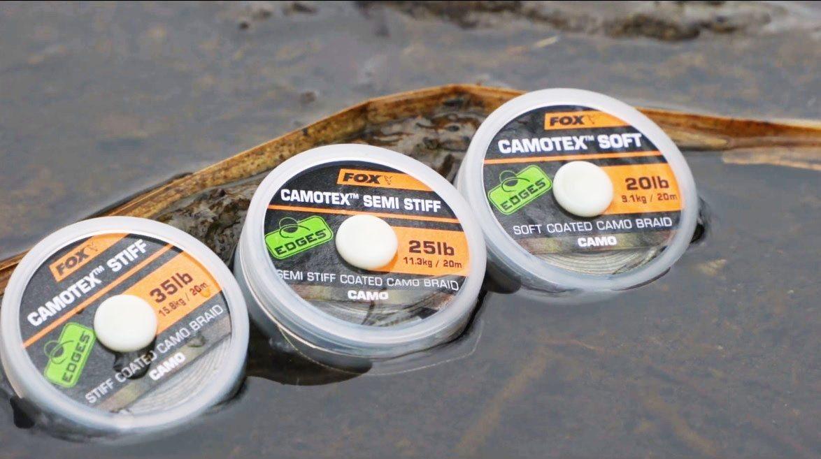 Поводковый материал Фокс в мягкой оплетке Fox - EDGES Camotex Soft Light Camo 20/25/35lb - 20м ассортимент
Поводковый материал Фокс в мягкой оплетке Fox - EDGES Camotex Soft Light Camo 20/25/35lb - 20м ассортимент