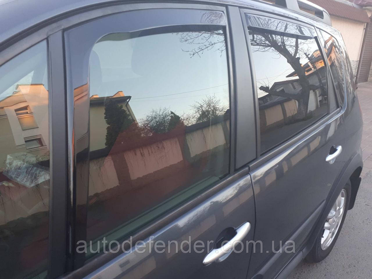 Дефлекторы окон (вставные!) ветровики Renault Grand Scenic II 2003-2008 4шт., HEKO, 27128
Дефлекторы окон (вставные!) ветровики Renault Grand Scenic II 2003-2008 4шт., HEKO, 27128