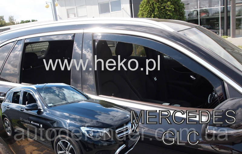 Дефлекторы окон (вставные!) ветровики Mercedes-Benz GLC-Class X253 2015- 4шт., HEKO, 23299
Дефлекторы окон (вставные!) ветровики Mercedes-Benz GLC-Class X253 2015- 4шт., HEKO, 23299