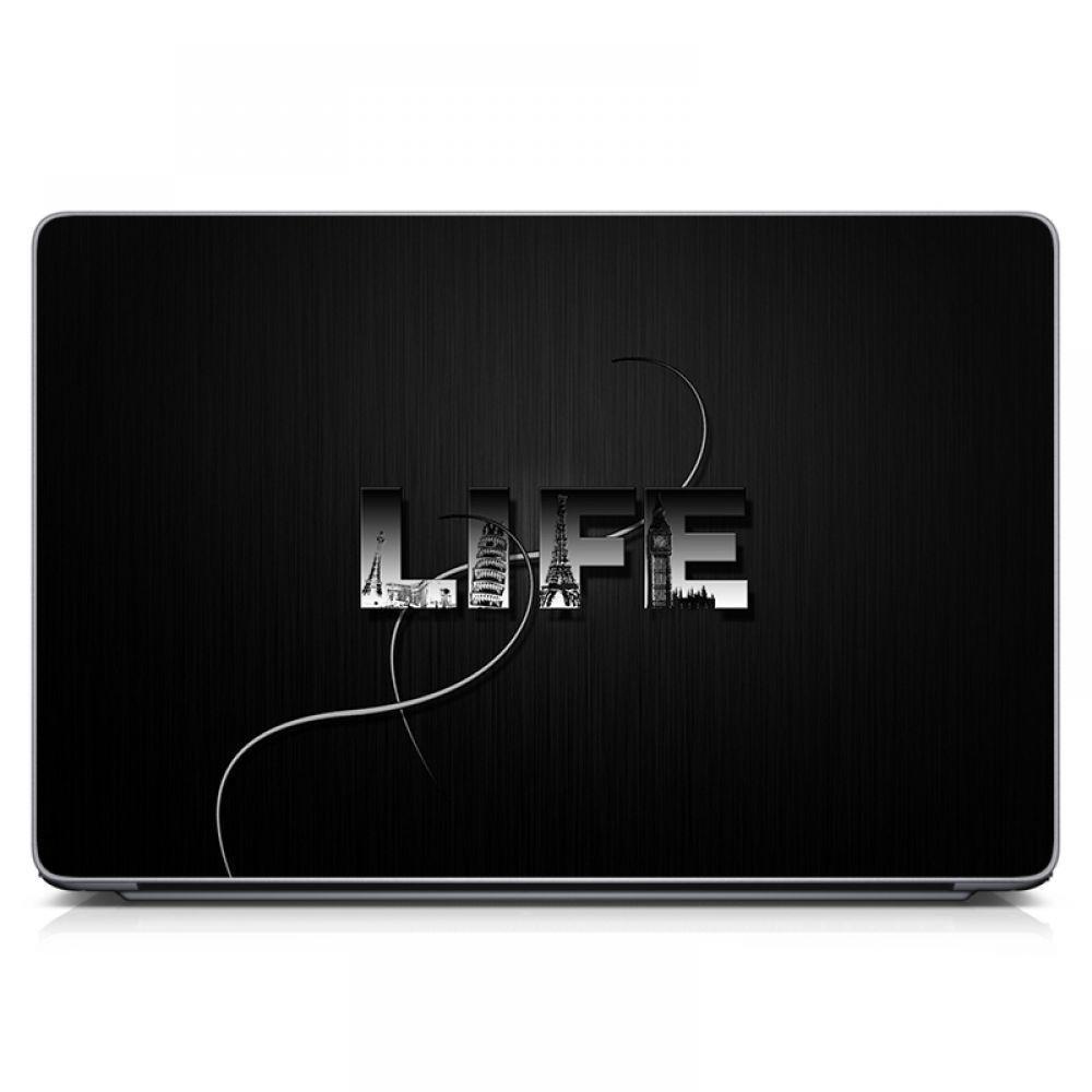 Виниловая наклейка на ноутбук Asus, Acer, Lenovo, Hp, MSI, Macbook Life Матовый, Черный
Виниловая наклейка на ноутбук Asus, Acer, Lenovo, Hp, MSI, Macbook Life Матовый, Черный