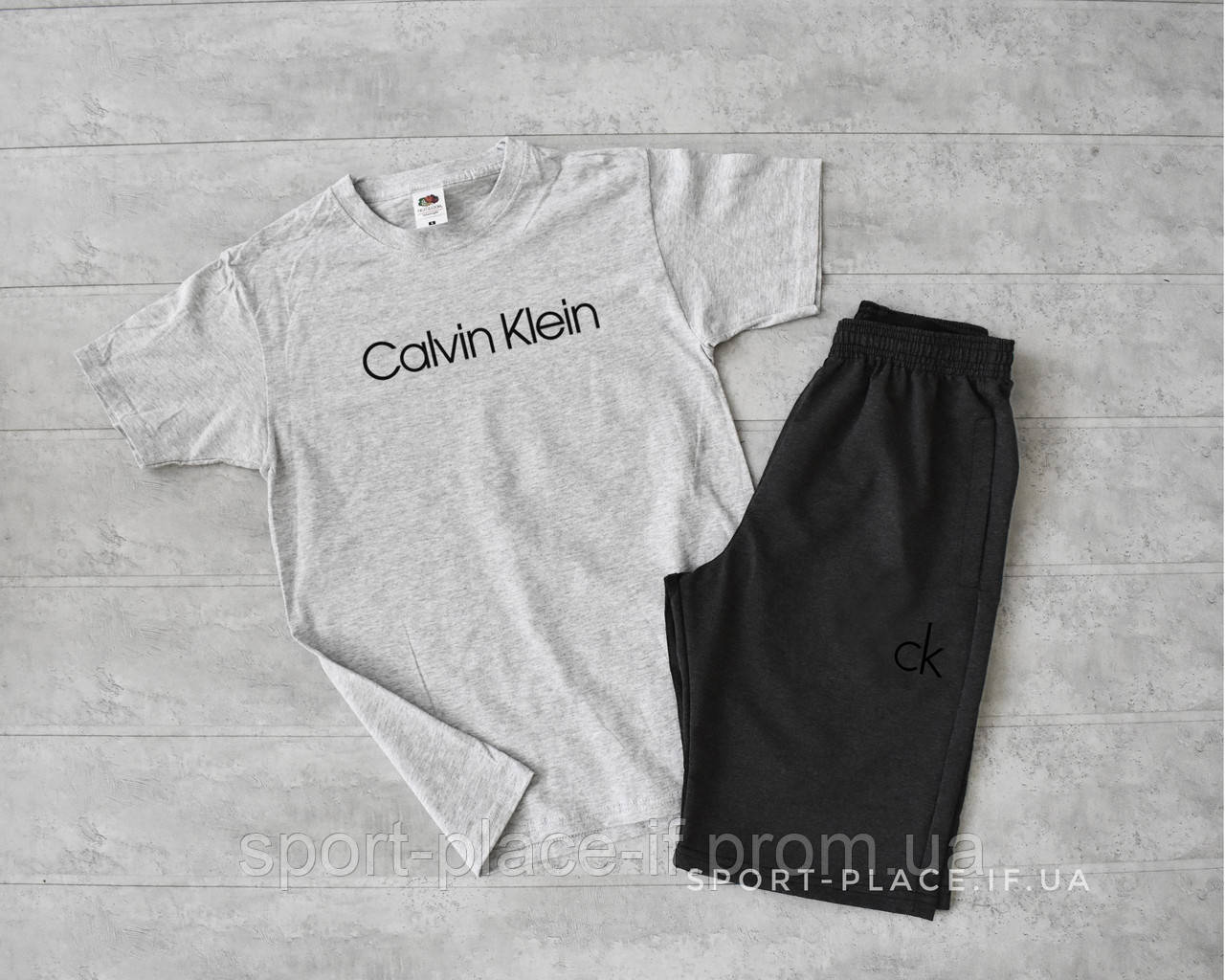Летний комплект шорты и футболка Calvin Klein (серая футболка ,темно серые шорты с черным лого) большой лого L, 50, Серый
Летний комплект шорты и футболка Calvin Klein (серая футболка ,темно серые шорты с черным лого) большой лого L, 50, Серый