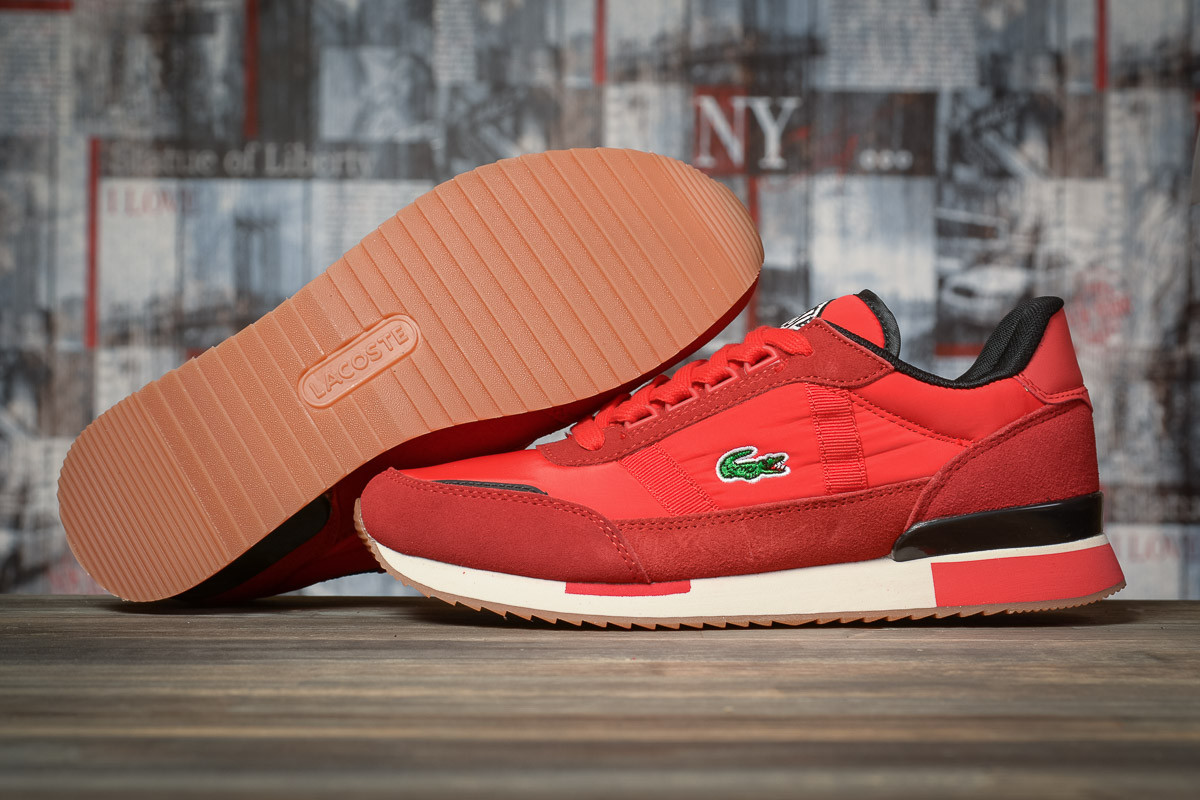Кроссовки мужские Lacoste Sport красные, Лакост, натуральная замша, дышащий материал, прошиты. Код DO-16932 44
Кроссовки мужские Lacoste Sport красные, Лакост, натуральная замша, дышащий материал, прошиты. Код DO-16932 44
