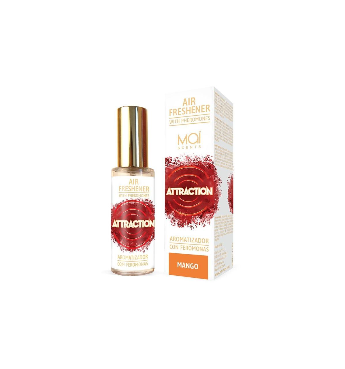 Освежитель воздуха с феромонами и ароматом манго MAI Air Freshener Mango (30 мл)
Освежитель воздуха с феромонами и ароматом манго MAI Air Freshener Mango (30 мл)