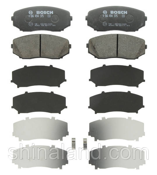Тормозные колодки дисковые передние FORD USA EDGE; MAZDA CX-7, CX-9 2.3/3.5/3.7 08.06- Bosch OE EHY23328Z
Тормозные колодки дисковые передние FORD USA EDGE; MAZDA CX-7, CX-9 2.3/3.5/3.7 08.06- Bosch OE EHY23328Z