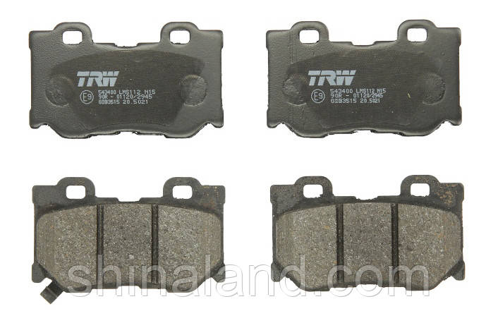 Тормозные колодки дисковые задние INFINITI FX, G, Q70, QX70; NISSAN 370 Z 2.2D-5.0 09.07- TRW OE D4060JL00A
Тормозные колодки дисковые задние INFINITI FX, G, Q70, QX70; NISSAN 370 Z 2.2D-5.0 09.07- TRW OE D4060JL00A