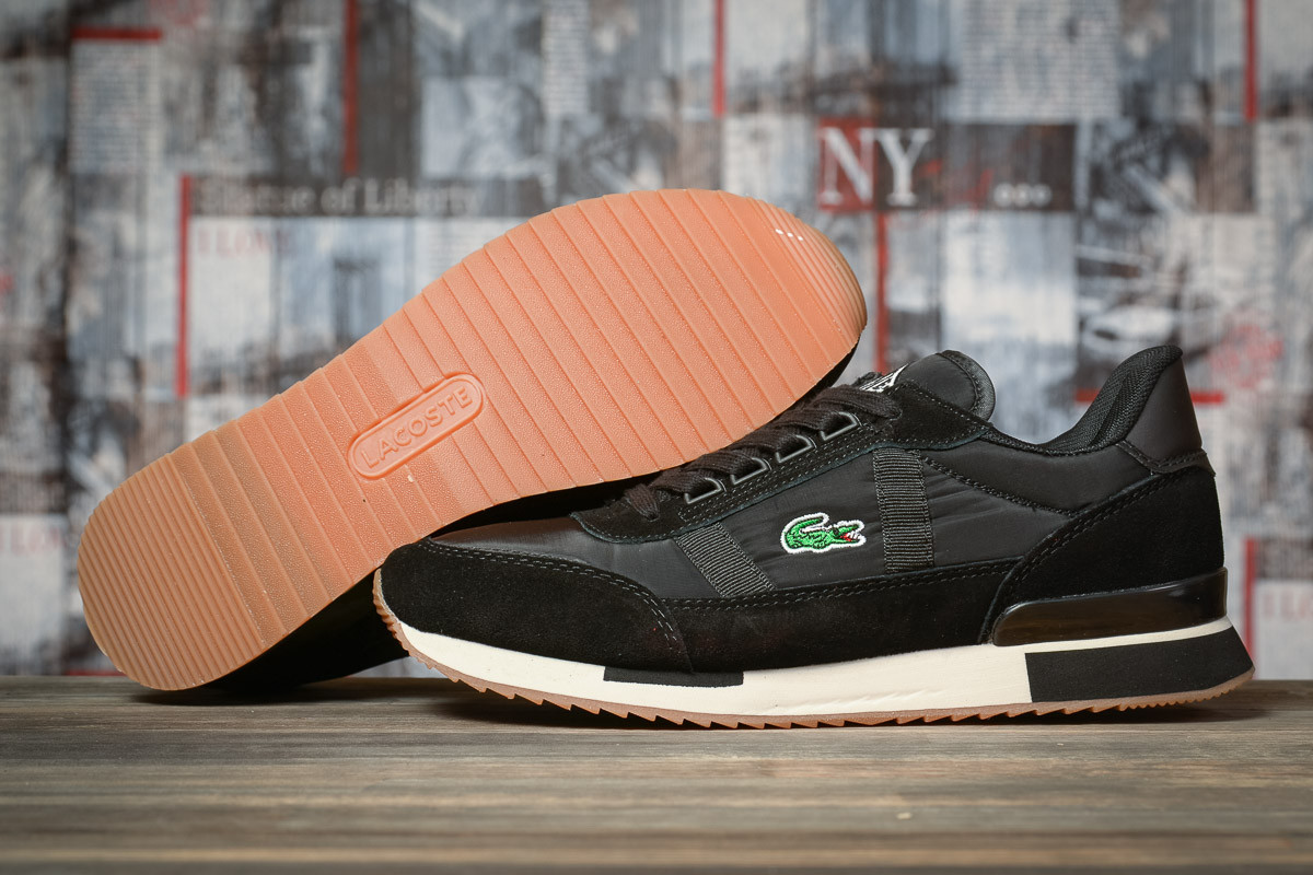 Кроссовки мужские Lacoste Sport черные, Лакост, натуральная замша, дышащий материал, прошиты. Код DO-16934 43
Кроссовки мужские Lacoste Sport черные, Лакост, натуральная замша, дышащий материал, прошиты. Код DO-16934 43