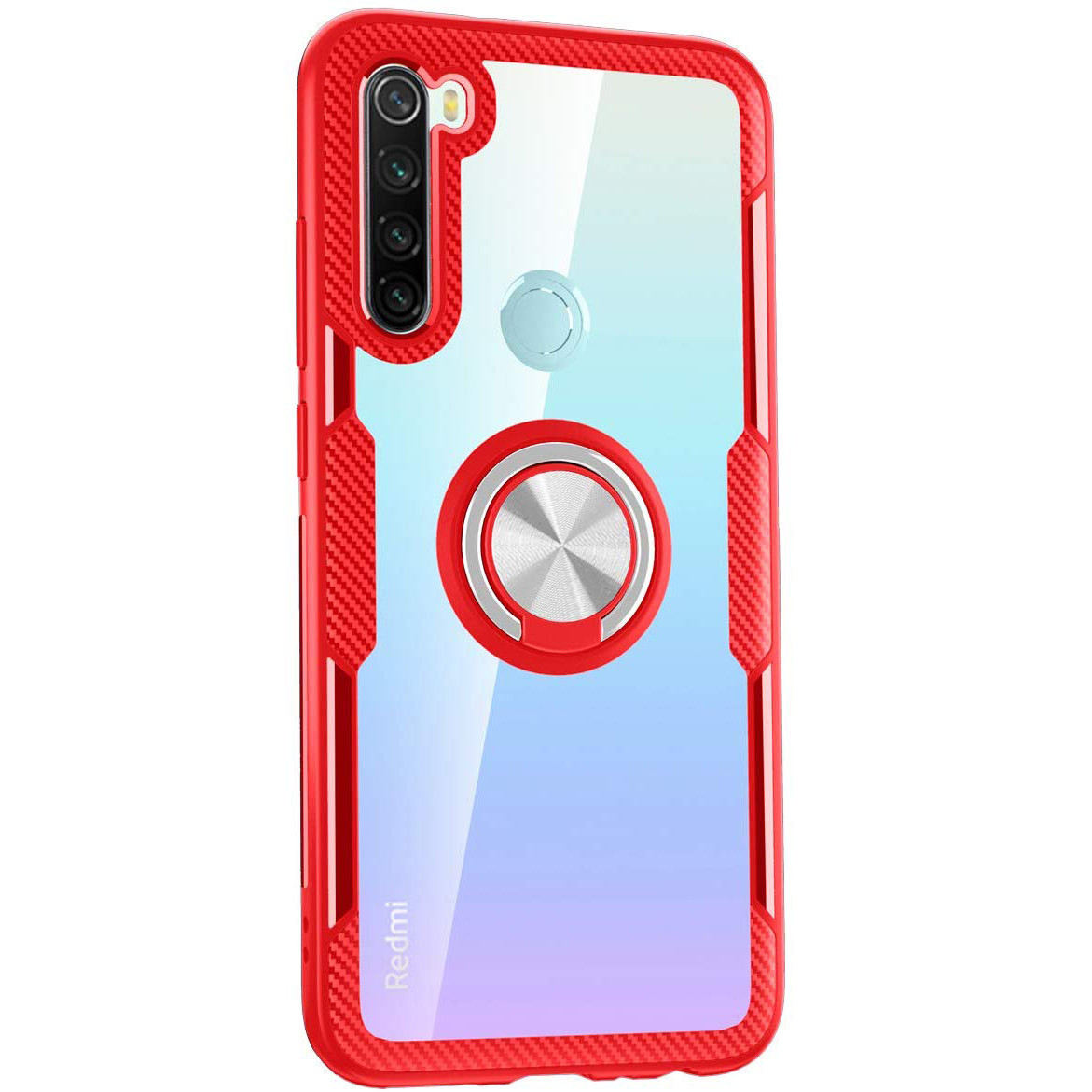 TPU+PC чехол Deen CrystalRing for Magnet (opp) для Xiaomi Redmi Note 8T, Бесцветный / красный
TPU+PC чехол Deen CrystalRing for Magnet (opp) для Xiaomi Redmi Note 8T, Бесцветный / красный
