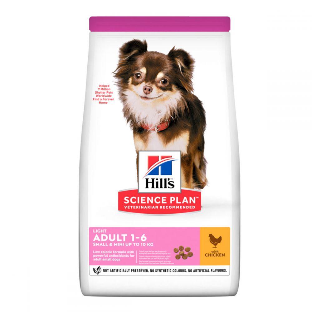 Hills Science Plan Light Adult Small & Mini Chicken Сухой корм собак мини и малых пород с курицей 1,5 кг
Hills Science Plan Light Adult Small & Mini Chicken Сухой корм собак мини и малых пород с курицей 1,5 кг