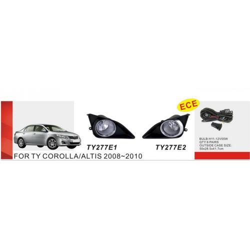 Toyota Corolla 2007-10 TY-277E2-W H11-55W эл.проводка дополнительные противотуманные фары Toyota Corolla Тойота Королла
Toyota Corolla 2007-10 TY-277E2-W H11-55W эл.проводка дополнительные противотуманные фары Toyota Corolla Тойота Королла