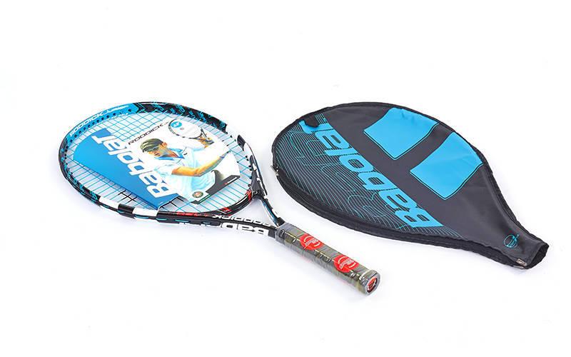 Ракетка для большого тенниса юниорская BABOLAT 140107-146 RODDICK JUNIOR 125 (черный-голубой
Ракетка для большого тенниса юниорская BABOLAT 140107-146 RODDICK JUNIOR 125 (черный-голубой