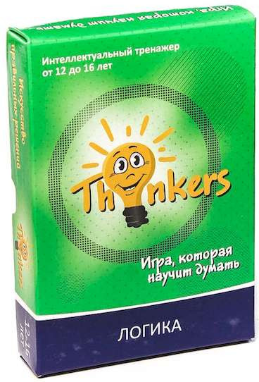 Настольная игра Finart Smart Solutions Thinkers 12-16 лет. Логика (1203
Настольная игра Finart Smart Solutions Thinkers 12-16 лет. Логика (1203