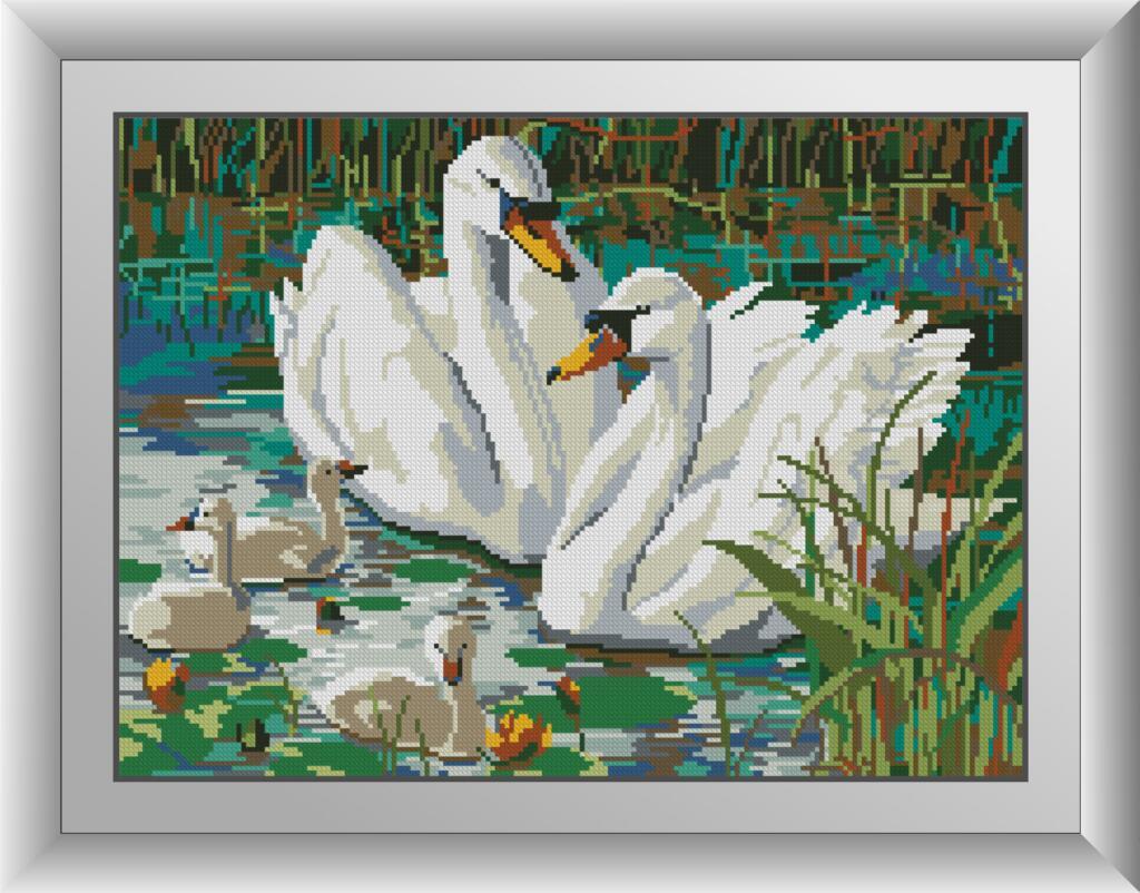 Алмазная мозаика Лебединая семья Dream Art 30088 35x48см 21 цветов, квадр.стразы, полная зашивка
Алмазная мозаика Лебединая семья Dream Art 30088 35x48см 21 цветов, квадр.стразы, полная зашивка