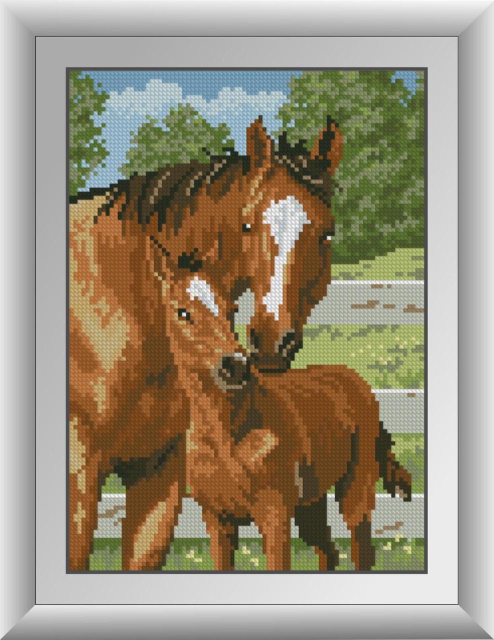 Алмазная мозаика Гордость матери(лошади) Dream Art 30178 22x31см 22 цветов, квадр.стразы, полная зашивка
Алмазная мозаика Гордость матери(лошади) Dream Art 30178 22x31см 22 цветов, квадр.стразы, полная зашивка