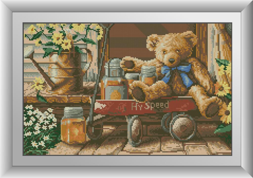 Алмазная мозаика Медвежонок с медом Dream Art 30494 31x49см 29 цветов, квадр.стразы, полная зашивка
Алмазная мозаика Медвежонок с медом Dream Art 30494 31x49см 29 цветов, квадр.стразы, полная зашивка