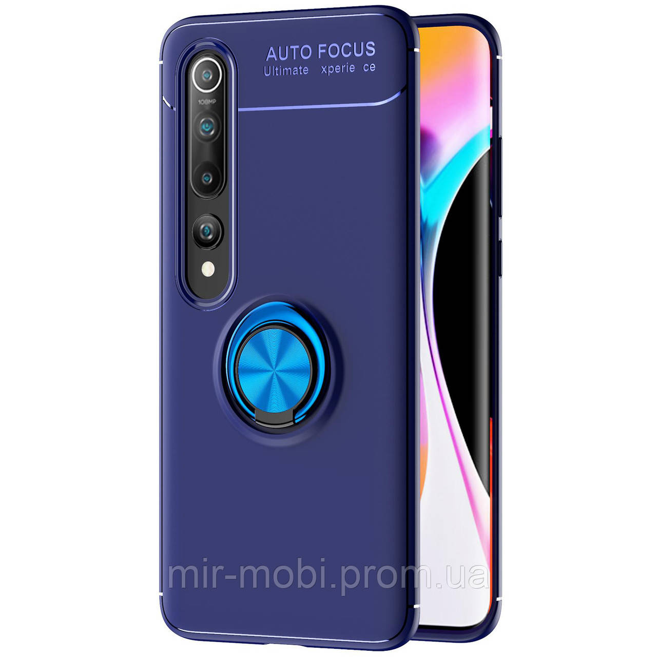 TPU чехол Deen ColorRing под магнитный держатель (opp) для Xiaomi Mi 10 / Mi 10 Pro, Синий / синий
TPU чехол Deen ColorRing под магнитный держатель (opp) для Xiaomi Mi 10 / Mi 10 Pro, Синий / синий