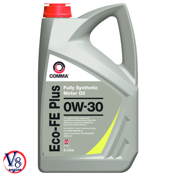 Моторное масло Comma ECO-FE PLUS 0W-30 синтетическое C2 Ford WSS-M2C950-A STJLR.03.5007 (ECOFEP5L) 5л
Моторное масло Comma ECO-FE PLUS 0W-30 синтетическое C2 Ford WSS-M2C950-A STJLR.03.5007 (ECOFEP5L) 5л