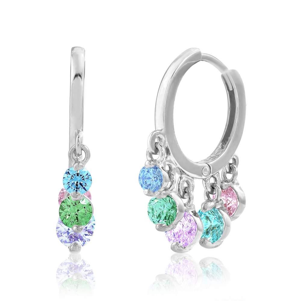 Серьги-подвески из белого золота с цветными камнями SWAROVSKI Zirconia "Лея", С4158/1SWCOLOR edem
Серьги-подвески из белого золота с цветными камнями SWAROVSKI Zirconia "Лея", С4158/1SWCOLOR edem