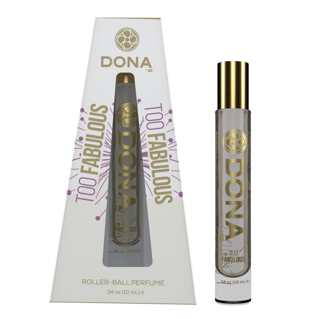 Духи с роликовым нанесением DONA Roll-On Perfume - Too Fabulous (10 мл), вариант для сумочки
Духи с роликовым нанесением DONA Roll-On Perfume - Too Fabulous (10 мл), вариант для сумочки