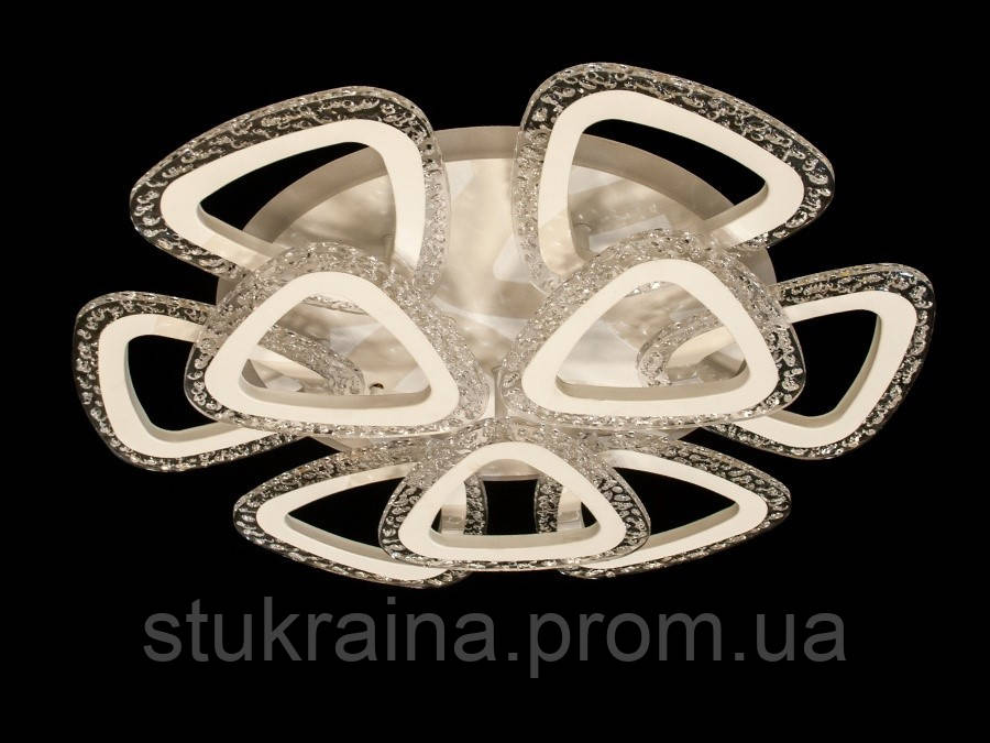 Потолочная LED-люстра с цветной подсветкой, 100W белый, черный, коричневый, Черный хром
Потолочная LED-люстра с цветной подсветкой, 100W белый, черный, коричневый, Черный хром