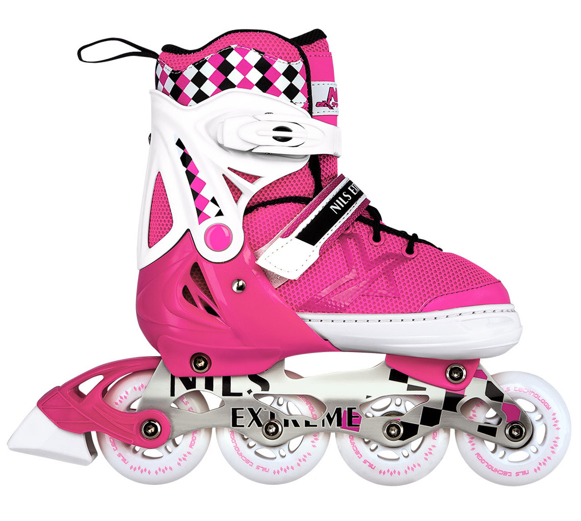 Роликовые коньки для девочки Nils Extreme NA13911A Size 39-42 Pink ролики детские розового цвета, Розовый
Роликовые коньки для девочки Nils Extreme NA13911A Size 39-42 Pink ролики детские розового цвета, Розовый