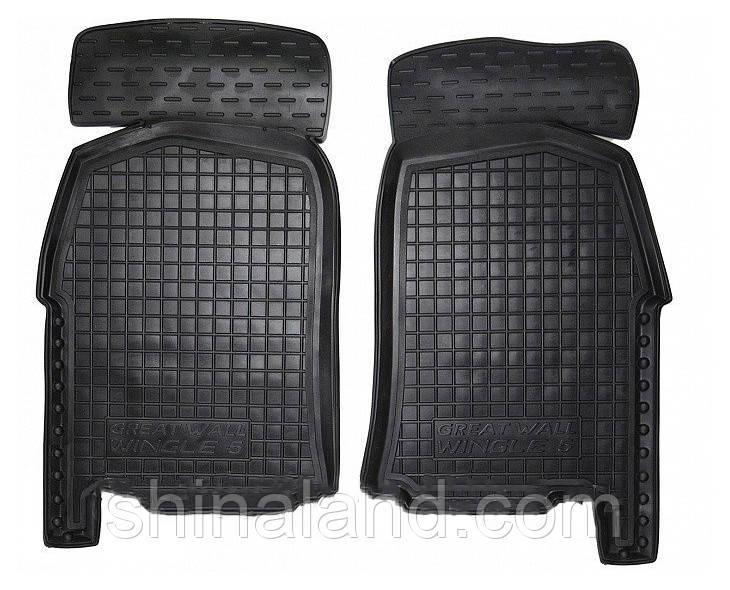 Коврики в салон Great Wall Wingle 5 2011 - 2015 черные, полиуретановые (Avto-Gumm) - передний ряд
Коврики в салон Great Wall Wingle 5 2011 - 2015 черные, полиуретановые (Avto-Gumm) - передний ряд