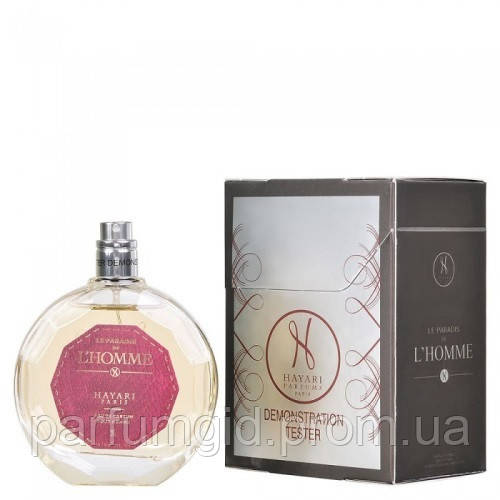 TESTER Hayari Parfums Le Paradis de L Homme 100 ml/мл Мужские духи Тестер ОАЭ Хаяри Парфюмс Ле Парадиз де Л
TESTER Hayari Parfums Le Paradis de L Homme 100 ml/мл Мужские духи Тестер ОАЭ Хаяри Парфюмс Ле Парадиз де Л