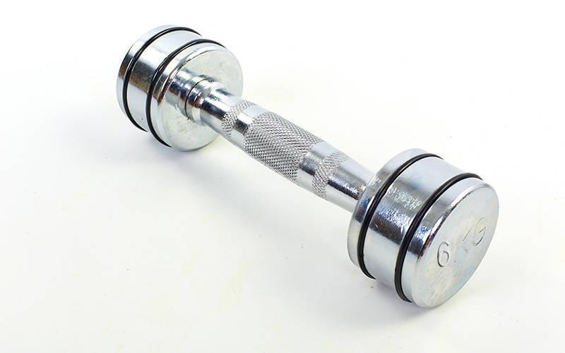 Гантель хромированная Record DB5204-6 (1x6кг) (1шт, металл хромированный, с резиновыми кольцами)
Гантель хромированная Record DB5204-6 (1x6кг) (1шт, металл хромированный, с резиновыми кольцами)