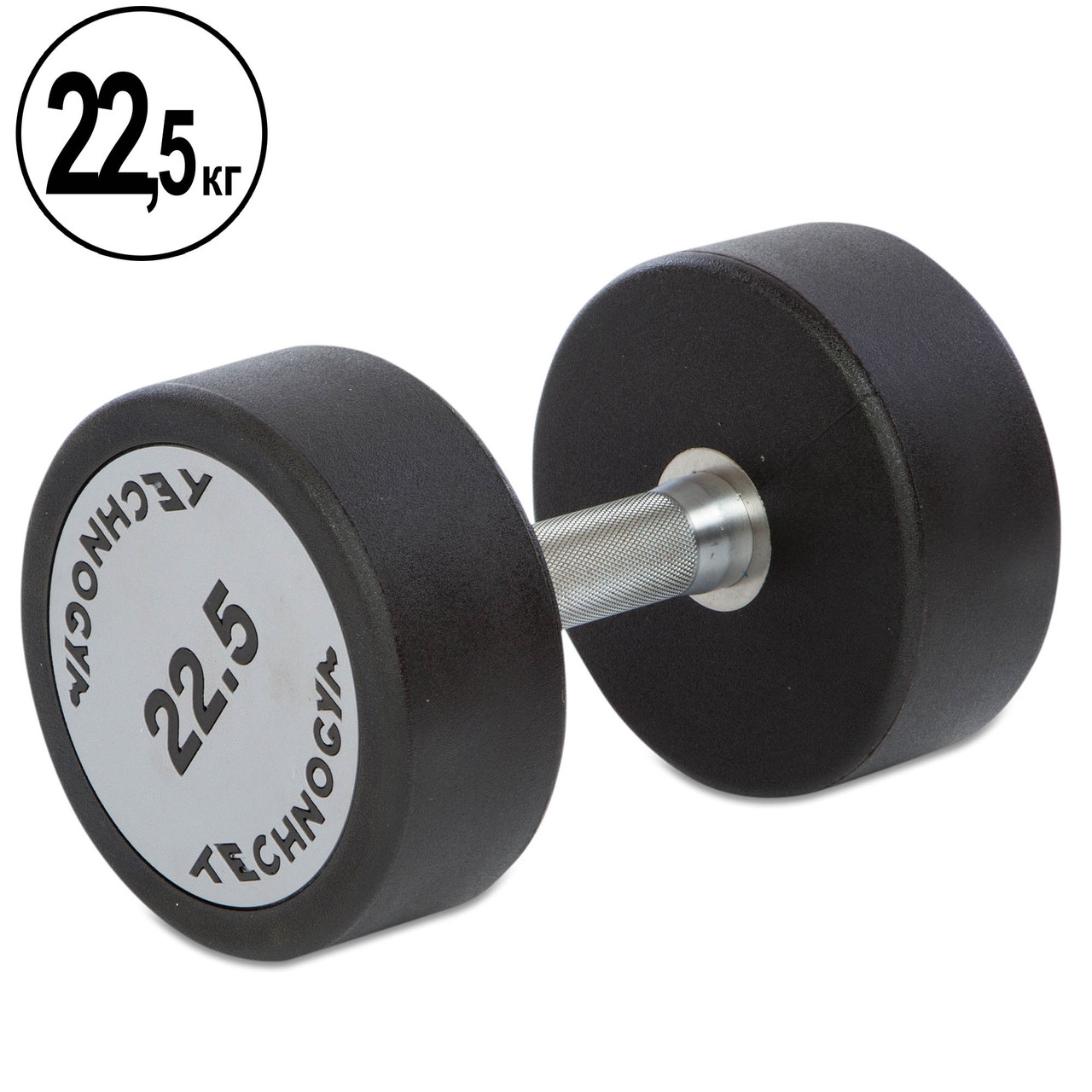Гантель цельная профессиональная TECHNOGYM (1шт) TG-1834-22_5 22,5кг (полиуретановое покрытие, вес 22,5кг)
Гантель цельная профессиональная TECHNOGYM (1шт) TG-1834-22_5 22,5кг (полиуретановое покрытие, вес 22,5кг)