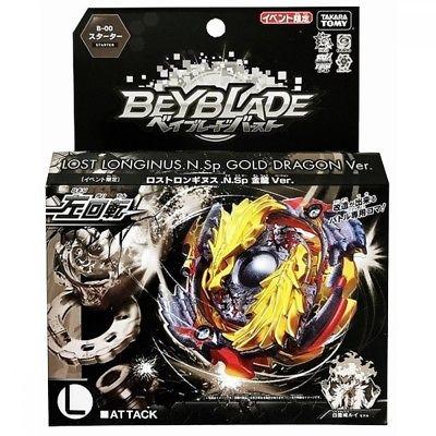 Takara Tomy Beyblade Burst B-00 WBBA Limited Starter Lost Longinus .N.Sp Gold Dragon Ver.Золотий дракон
Takara Tomy Beyblade Burst B-00 WBBA Limited Starter Lost Longinus .N.Sp Gold Dragon Ver.Золотий дракон