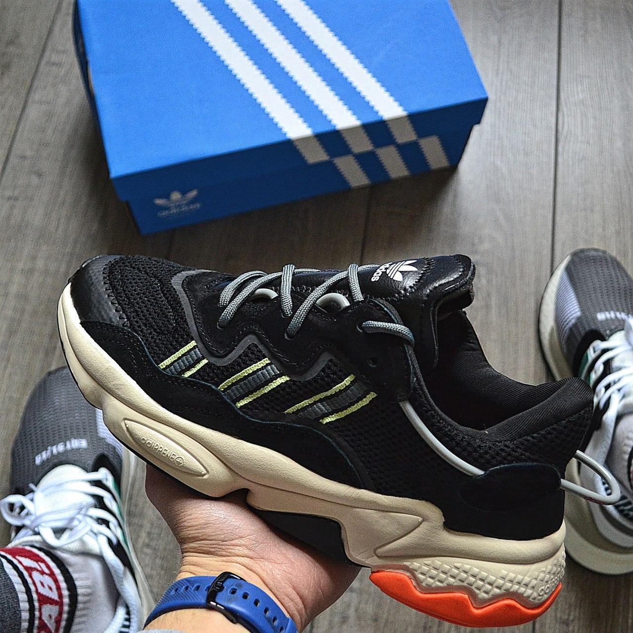 Adidas Ozweego Black Beige | кроссовки мужские; черные/бежевые; весенние/летние; рефлектив, Черный
Adidas Ozweego Black Beige | кроссовки мужские; черные/бежевые; весенние/летние; рефлектив, Черный