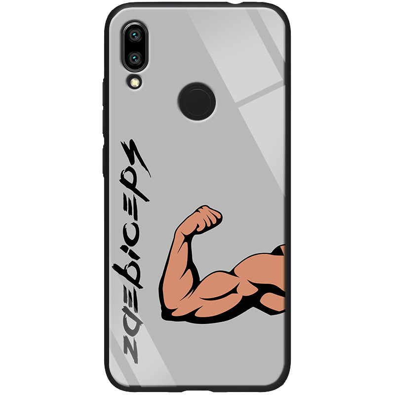 TPU+Glass чехол ForFun для Xiaomi Redmi Note 7 / Note 7 Pro / Note 7s, Бицепс / серый
TPU+Glass чехол ForFun для Xiaomi Redmi Note 7 / Note 7 Pro / Note 7s, Бицепс / серый