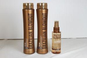 Набор Brazilian Blowout Volume для домашнего ухода за волосами (шампунь+кондиционер+спрей-блеск)
Набор Brazilian Blowout Volume для домашнего ухода за волосами (шампунь+кондиционер+спрей-блеск)
