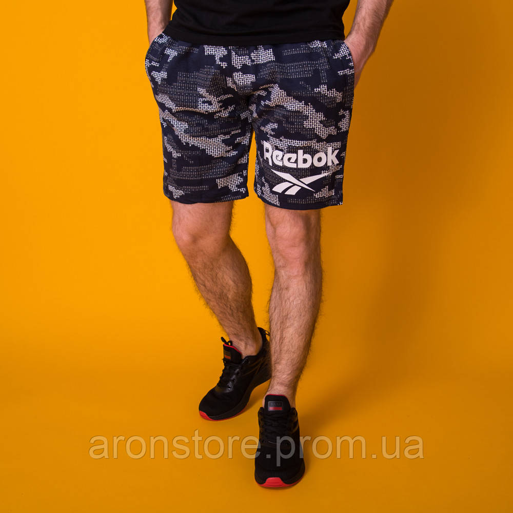 Камуфляжные мужские трикотажные шорты в стиле Reebok синего цвета. Размер 48, 50, 52. Лето 2020 Код LS021
Камуфляжные мужские трикотажные шорты в стиле Reebok синего цвета. Размер 48, 50, 52. Лето 2020 Код LS021