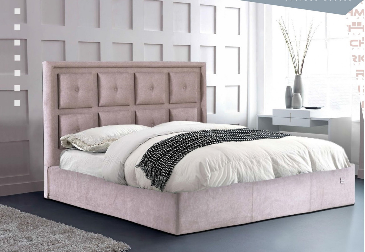 Кровать Двуспальная Windsor Comfort 160 х 200 см Мисти Mocco С подъемным механизмом и нишей для белья Серая, Серый
Кровать Двуспальная Windsor Comfort 160 х 200 см Мисти Mocco С подъемным механизмом и нишей для белья Серая, Серый