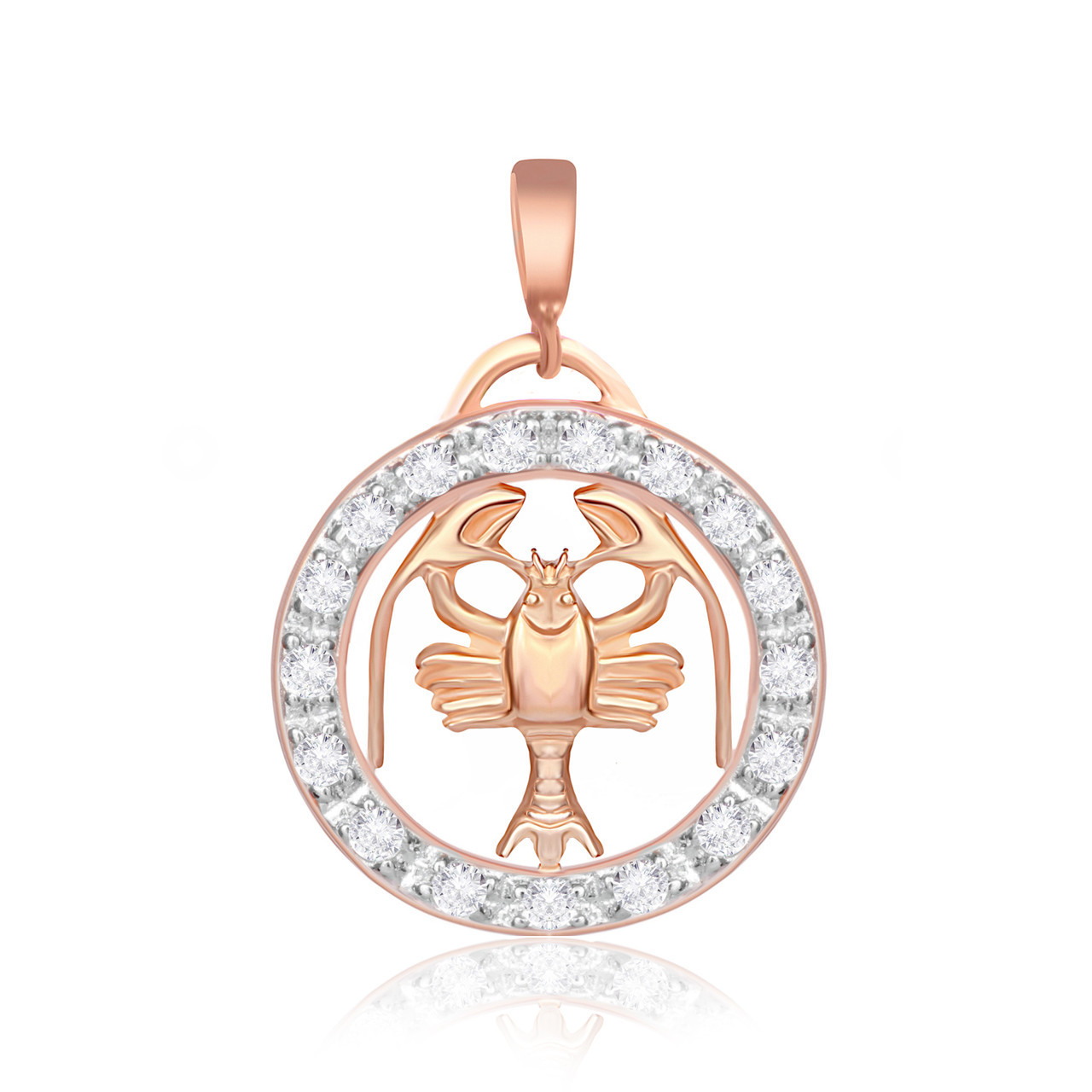 Серебряный подвес с позолотой MAZZARINI JEWELRY Рак с фианитовой вставкой КОД: П3Ф/046
Серебряный подвес с позолотой MAZZARINI JEWELRY Рак с фианитовой вставкой КОД: П3Ф/046