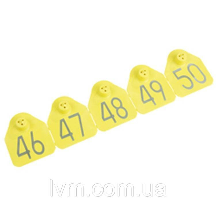 Бирка ушная МS TAG Standart (50*43 мм) номерная №1-100, для Коров и свиноматок MS Schipers (Нидерланды)
Бирка ушная МS TAG Standart (50*43 мм) номерная №1-100, для Коров и свиноматок MS Schipers (Нидерланды)