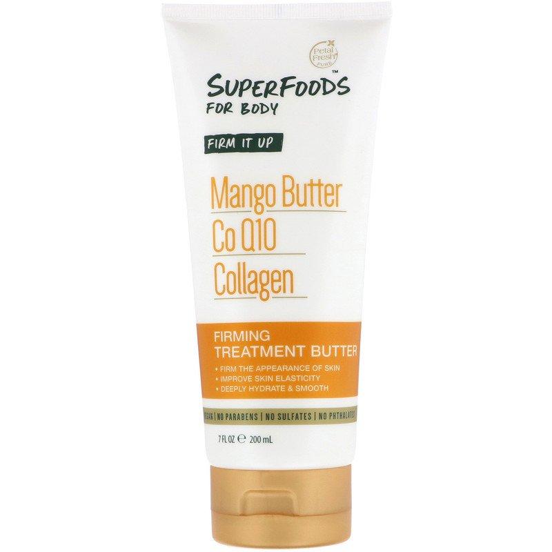 Petal Fresh, Pure, SuperFoods For Body, Firm It Up Firming Treatment Butter, Mango Butter, CoQ10 & Collagen, 7 fl oz (200 ml)
Petal Fresh, Pure, SuperFoods For Body, Firm It Up Firming Treatment Butter, Mango Butter, CoQ10 & Collagen, 7 fl oz (200 ml)