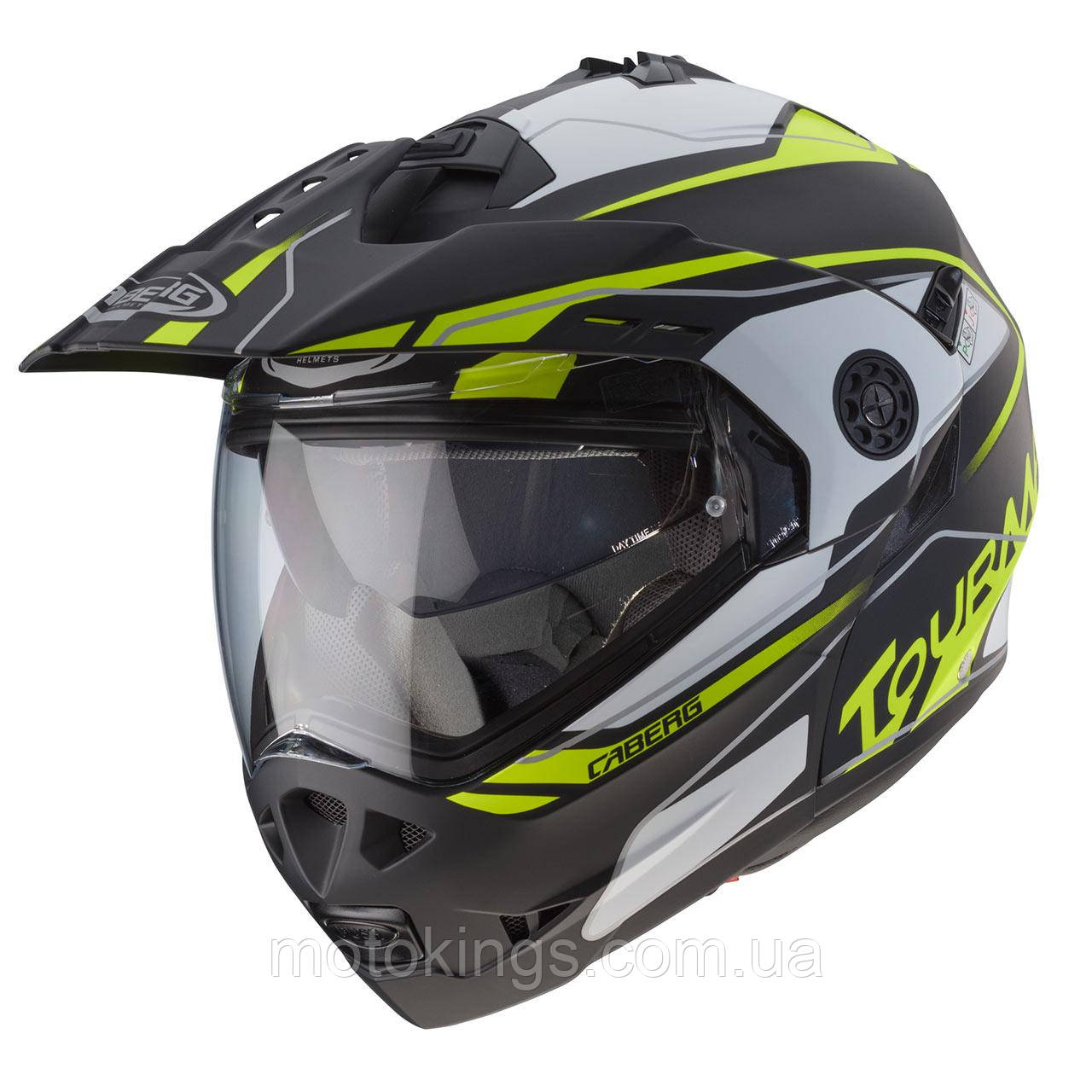 CABERG ШЛЕМ МОДУЛЯР FLIP-UP ENDURO Модель TOURMAX (PINLOCK) MARATHON ЦВЕТ Черный MAT/ББЕЛЫЙ, Czarny mat/biały
CABERG ШЛЕМ МОДУЛЯР FLIP-UP ENDURO Модель TOURMAX (PINLOCK) MARATHON ЦВЕТ Черный MAT/ББЕЛЫЙ, Czarny mat/biały