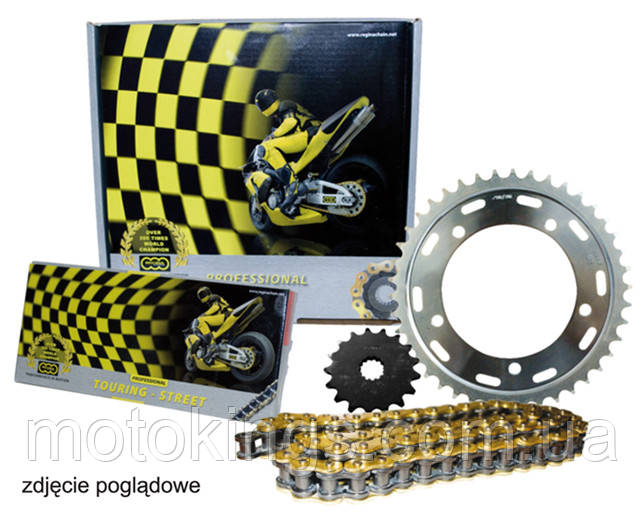 REGINA КОМПЛЕКТ ПРИВОДА HONDA CB 1300 (03-10) (18/36/14/530ZRP2) ЦЕПЬ. DO 1400 CCM ЗОЛОТОЙ (Z-RING), ZĘBATKA ПЕРЕДНЯЯ SUNSTAR ЗАДНЯЯ CHT - ZASTĘPUJE
REGINA КОМПЛЕКТ ПРИВОДА HONDA CB 1300 (03-10) (18/36/14/530ZRP2) ЦЕПЬ. DO 1400 CCM ЗОЛОТОЙ (Z-RING), ZĘBATKA ПЕРЕДНЯЯ SUNSTAR ЗАДНЯЯ CHT - ZASTĘPUJE