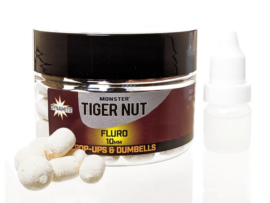 Плавающие бойлы DYNAMITE BAITS White Fluro Monster Tiger nut Pop Ups & Dumbells 10мм
Плавающие бойлы DYNAMITE BAITS White Fluro Monster Tiger nut Pop Ups & Dumbells 10мм