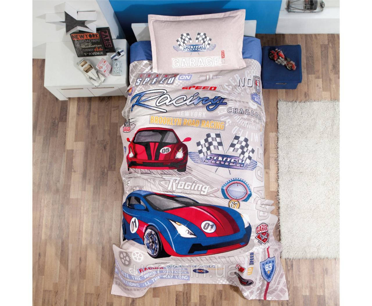 Комплект постельного белья с вафельным покрывалом 160*240 Pike TM Aran Clasy Garage, Розовый
Комплект постельного белья с вафельным покрывалом 160*240 Pike TM Aran Clasy Garage, Розовый