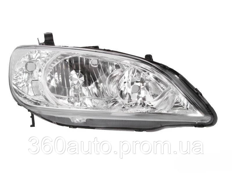 Фара передняя Honda Civic VII Sd 2003-2006 правая H1, авт. регул. 4-дв. Depo 217-1146R-LD-EM
Фара передняя Honda Civic VII Sd 2003-2006 правая H1, авт. регул. 4-дв. Depo 217-1146R-LD-EM
