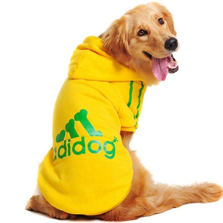Толстовка для собак «Adidog», желтый, джемпер, кофта для собак, одежда для собак 7XL
Толстовка для собак «Adidog», желтый, джемпер, кофта для собак, одежда для собак 7XL