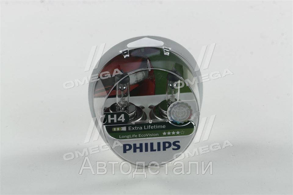 Лампа накаливания H4 12V 60/55W P43t-38 LongerLife Ecovision 2шт (пр-во Philips) 12342LLECOS2
Лампа накаливания H4 12V 60/55W P43t-38 LongerLife Ecovision 2шт (пр-во Philips) 12342LLECOS2