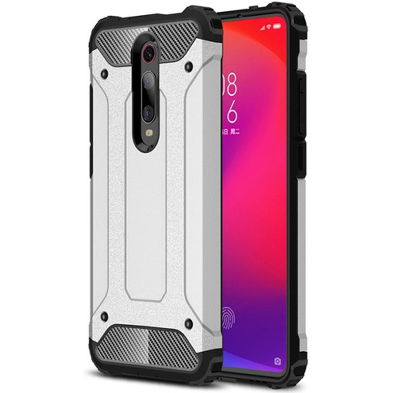 Бронированный противоударный TPU+PC чехол Epik Immortal для Xiaomi Redmi K20 / K20 Pro / Mi9T / Mi9T Pro, Серебряный
Бронированный противоударный TPU+PC чехол Epik Immortal для Xiaomi Redmi K20 / K20 Pro / Mi9T / Mi9T Pro, Серебряный