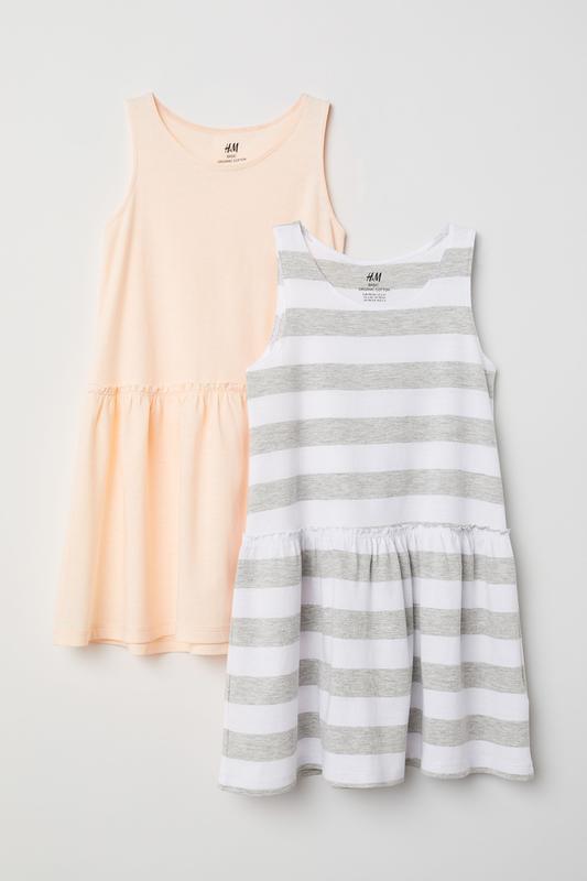 Комплект из 2 шт. сарафанов H&M органический хлопок 6-8 лет 128, От 6-ти лет, трикотаж, Разные цвета
Комплект из 2 шт. сарафанов H&M органический хлопок 6-8 лет 128, От 6-ти лет, трикотаж, Разные цвета