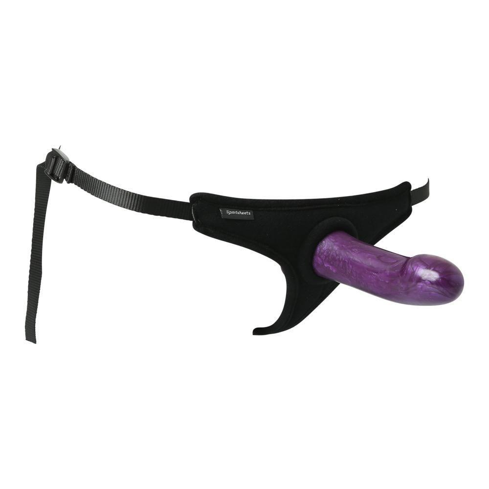 Трусики-стринги со страпоном Sportsheets Bikini Strap-On, диаметр 3,5см, Фиолетовый
Трусики-стринги со страпоном Sportsheets Bikini Strap-On, диаметр 3,5см, Фиолетовый