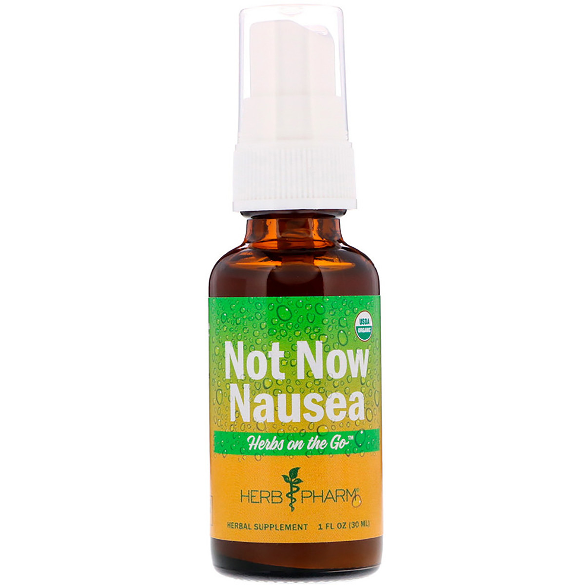 Спрей от тошноты, Herb Pharm, Not Now Nausea, Herbs on the Go,1 ж. унц. (30 мл)
Спрей от тошноты, Herb Pharm, Not Now Nausea, Herbs on the Go,1 ж. унц. (30 мл)