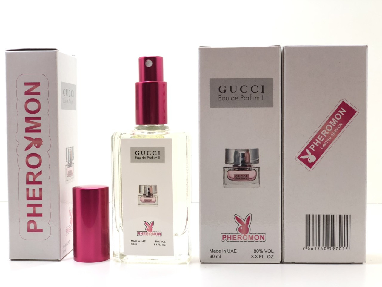 Женский парфюм Gucci Eau de Parfum II тестер 60 ml в цветной упаковке с феромонами (реплика)
Женский парфюм Gucci Eau de Parfum II тестер 60 ml в цветной упаковке с феромонами (реплика)