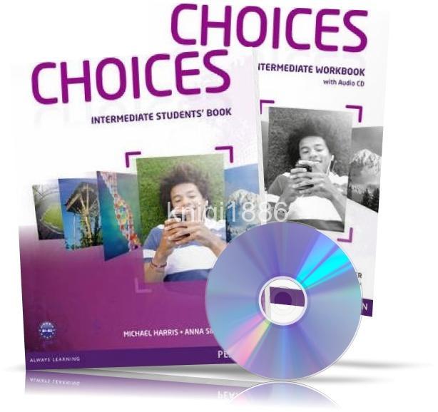 Choices Intermediate, Student's book + Workbook + CD / Учебник + Тетрадь английского языка
Choices Intermediate, Student's book + Workbook + CD / Учебник + Тетрадь английского языка
